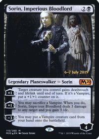 Sorin, Imperious Bloodlord — Prerelease Cards
