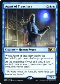 Agent of Treachery — Prerelease Cards