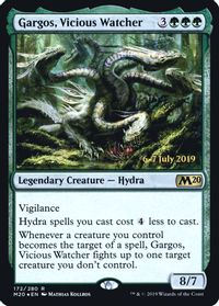 Gargos, Vicious Watcher — Prerelease Cards