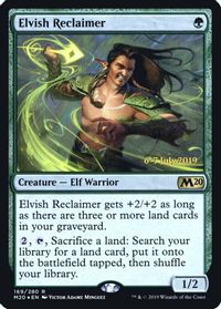 Elvish Reclaimer — Prerelease Cards