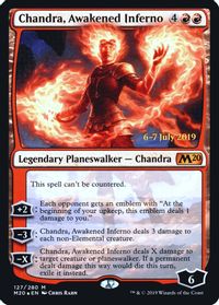 Chandra, Awakened Inferno — Prerelease Cards