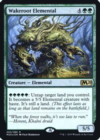 Wakeroot Elemental — Prerelease Cards