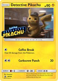 Detective Pikachu - SM190 (Stamped) — SM Promos