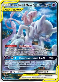 Mewtwo & Mew GX - SM191 — SM Promos