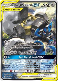 Lucario & Melmetal GX - SM192 — SM Promos