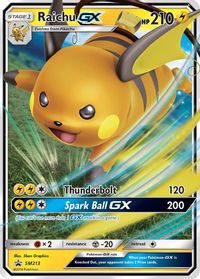 Raichu GX - SM213 — SM Promos