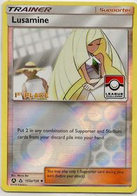 Lusamine - 153a/156 (League Challenge) [1st Place] — League & Championship Cards