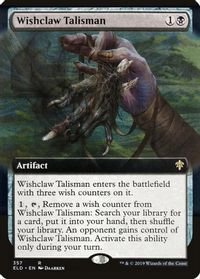 Wishclaw Talisman (Extended Art) — Throne of Eldraine