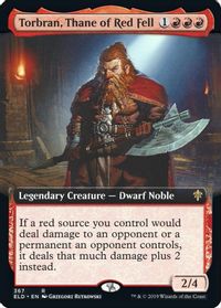Torbran, Thane of Red Fell (Extended Art) — Throne of Eldraine