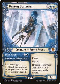 Brazen Borrower (Showcase) — Throne of Eldraine