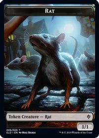 Rat Token — Throne of Eldraine