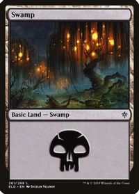 Swamp (261) — Throne of Eldraine
