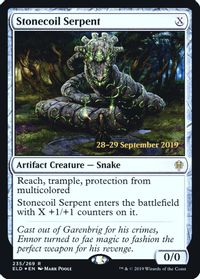 Stonecoil Serpent — Prerelease Cards