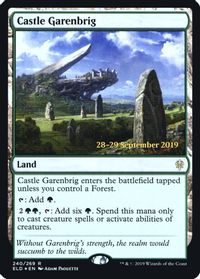 Castle Garenbrig — Prerelease Cards