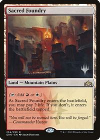 Sacred Foundry — Promo Pack: Throne of Eldraine