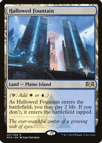 Hallowed Fountain — Promo Pack: Throne of Eldraine