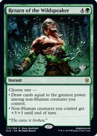 Return of the Wildspeaker — Promo Pack: Throne of Eldraine