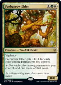 Faeburrow Elder — Promo Pack: Throne of Eldraine