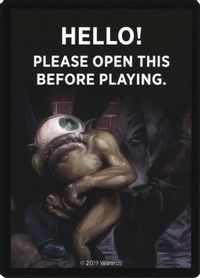 Corpse Knight Reminder Card (Knights' Charge Brawl Deck) — Unique and Miscellaneous Promos