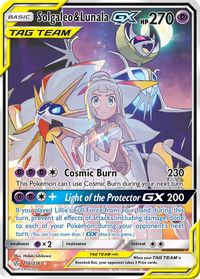 Solgaleo & Lunala GX (Full Art) — SM - Cosmic Eclipse