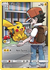 Pikachu (Secret) — SM - Cosmic Eclipse