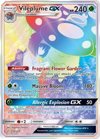 Vileplume GX (Secret) — SM - Cosmic Eclipse