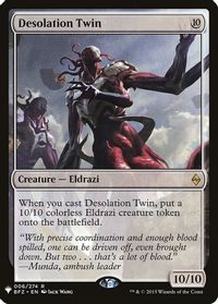 Desolation Twin — The List Reprints