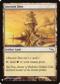 Ancient Den — The List Reprints