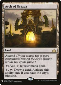 Arch of Orazca — The List Reprints