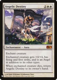 Angelic Destiny — The List Reprints
