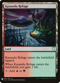 Kazandu Refuge — The List Reprints
