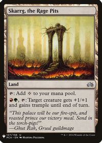 Skarrg, the Rage Pits — The List Reprints