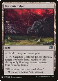 Tectonic Edge — The List Reprints