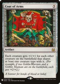 Coat of Arms — The List Reprints