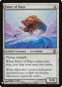 Eater of Days — The List Reprints