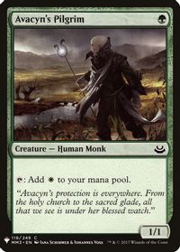Avacyn's Pilgrim — The List Reprints