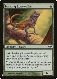 Basking Rootwalla — The List Reprints