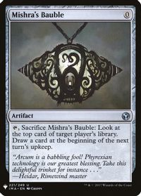 Mishra's Bauble — The List Reprints