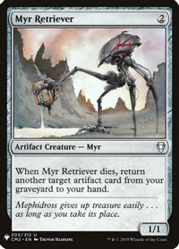 Myr Retriever — The List Reprints