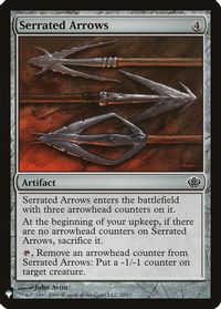 Serrated Arrows — The List Reprints