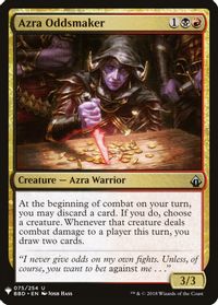 Azra Oddsmaker — The List Reprints