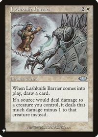 Lashknife Barrier — The List Reprints