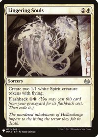 Lingering Souls — The List Reprints