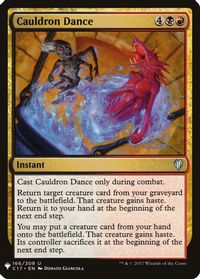 Cauldron Dance — The List Reprints
