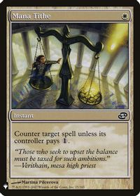 Mana Tithe — The List Reprints