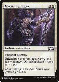 Marked by Honor — The List Reprints