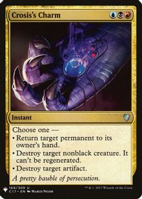 Crosis's Charm — The List Reprints