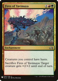 Fires of Yavimaya — The List Reprints