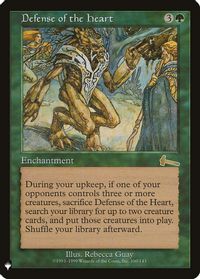 Defense of the Heart — The List Reprints