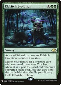Eldritch Evolution — The List Reprints